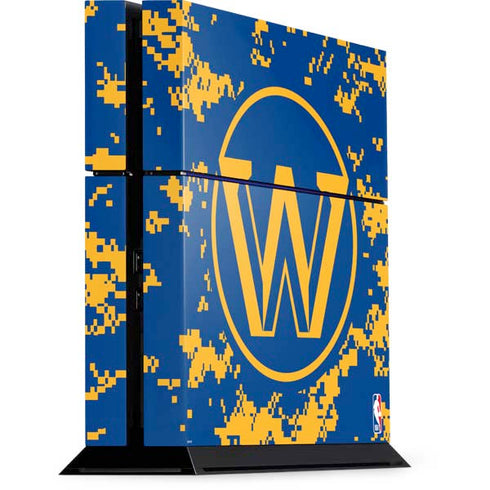 NBA Golden State Warriors Digi Camo PlayStation PS4 Skins