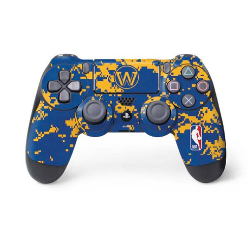 NBA Golden State Warriors Digi Camo PlayStation PS4 Skins