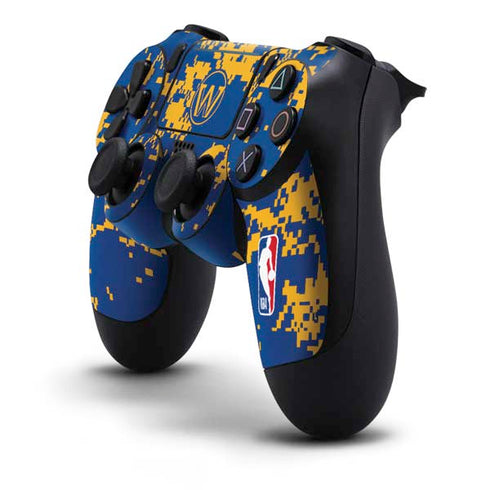 NBA Golden State Warriors Digi Camo PS4 Pro/Slim Controller Skin