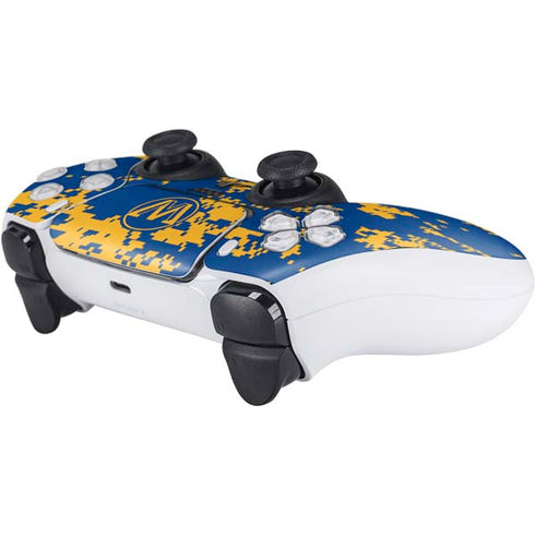 NBA Golden State Warriors Digi Camo PS5 Controller Skin