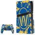 NBA Golden State Warriors Digi Camo PlayStation PS5 Skins