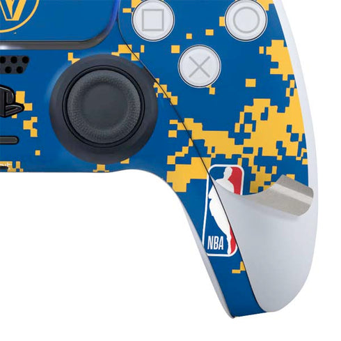 NBA Golden State Warriors Digi Camo PS5 Slim Digital Edition Bundle Skin