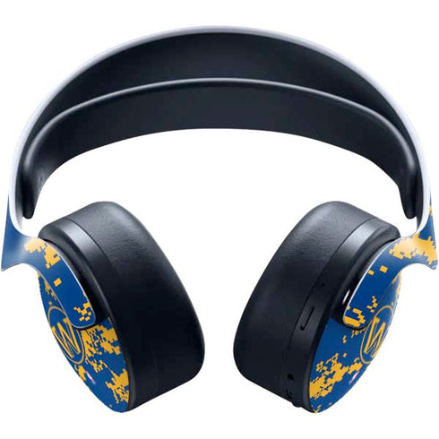 NBA Golden State Warriors Digi Camo PULSE 3D Wireless Headset for PS5 Skin
