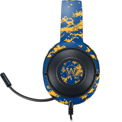 NBA Golden State Warriors Digi Camo Razer Kraken X Skin