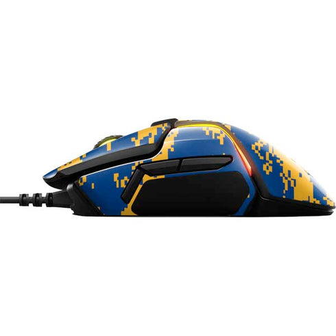 NBA Golden State Warriors Digi Camo SteelSeries Rival 600 Gaming Mouse Skin