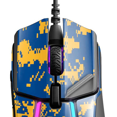 NBA Golden State Warriors Digi Camo SteelSeries Rival 600 Gaming Mouse Skin
