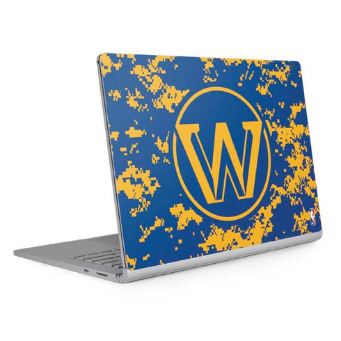 NBA Golden State Warriors Digi Camo Surface Book 2 13.5in Skin