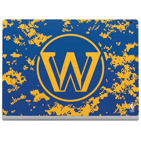 NBA Golden State Warriors Digi Camo Surface Book 2 15in Skin