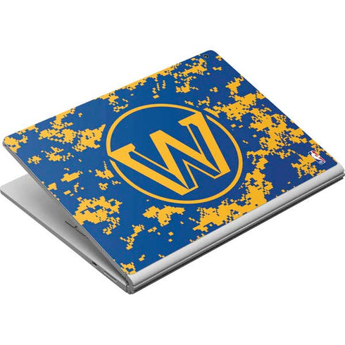 NBA Golden State Warriors Digi Camo Surface Book Skin