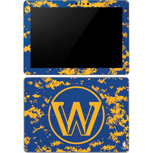 NBA Golden State Warriors Digi Camo Surface Go Skin