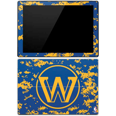 NBA Golden State Warriors Digi Camo Surface Pro 3 Skin