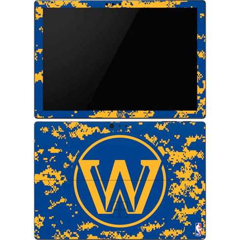 NBA Golden State Warriors Digi Camo Surface Pro 6 Skin