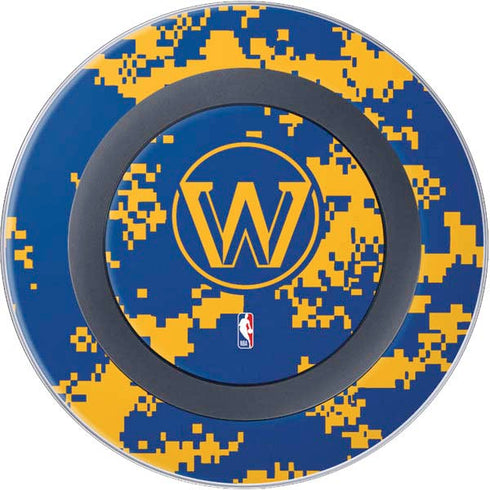 NBA Golden State Warriors Digi Camo Wireless Charger Skin