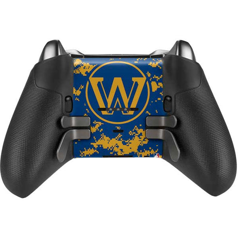 NBA Golden State Warriors Digi Camo Xbox Elite Wireless Controller Series 2 Skin