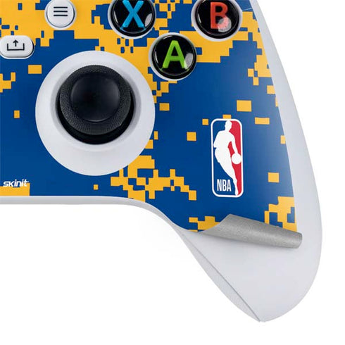 NBA Golden State Warriors Digi Camo Xbox Series S Bundle Skin