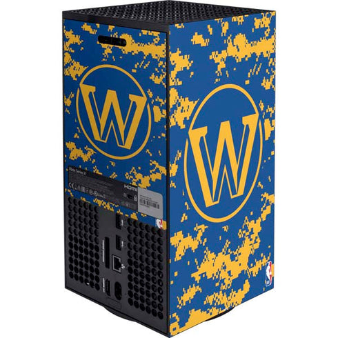 NBA Golden State Warriors Digi Camo Xbox Series X Bundle Skin