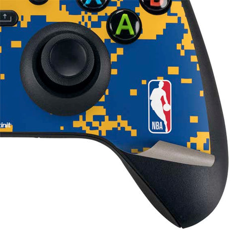 NBA Golden State Warriors Digi Camo Xbox Series X Bundle Skin