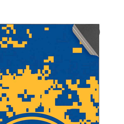 NBA Golden State Warriors Digi Camo Xbox Series X Console Skin