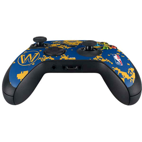 NBA Golden State Warriors Digi Camo Xbox Series X Controller Skin