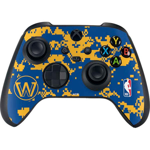 NBA Golden State Warriors Digi Camo XBox Series X Digital Edition Bundle Skin