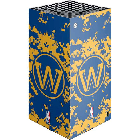 NBA Golden State Warriors Digi Camo Xbox Series X Skins
