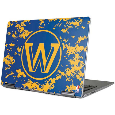 NBA Golden State Warriors Digi Camo Yoga 710 14in Skin