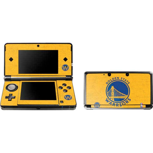 NBA Golden State Warriors Distressed 3DS (2011) Skin