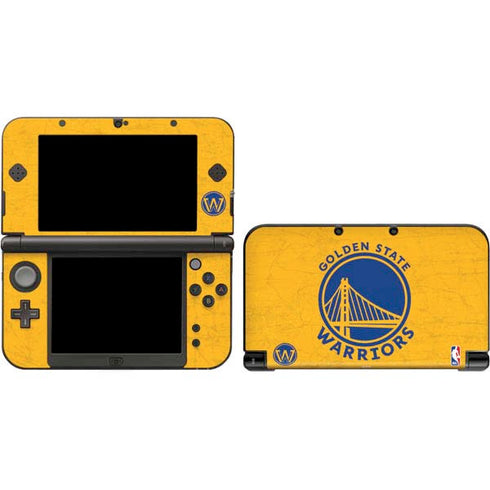 NBA Golden State Warriors Distressed Nintendo Skins