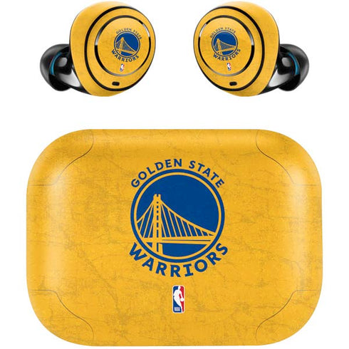NBA Golden State Warriors Distressed Amazon Echo Buds Skin