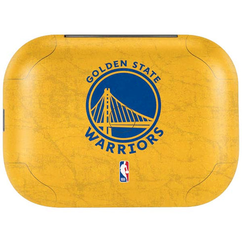 NBA Golden State Warriors Distressed Amazon Echo Buds Skin