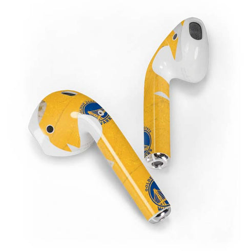 NBA Golden State Warriors Distressed Apple AirPods 2 Skin