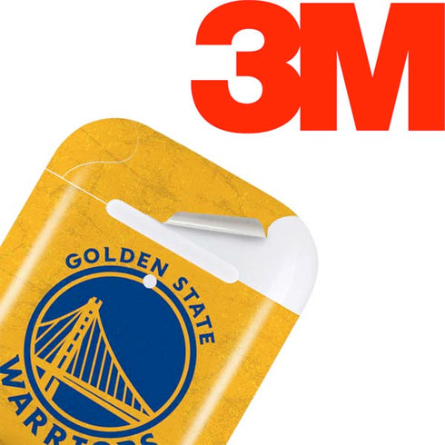 NBA Golden State Warriors Distressed Apple AirPods 2 Skin