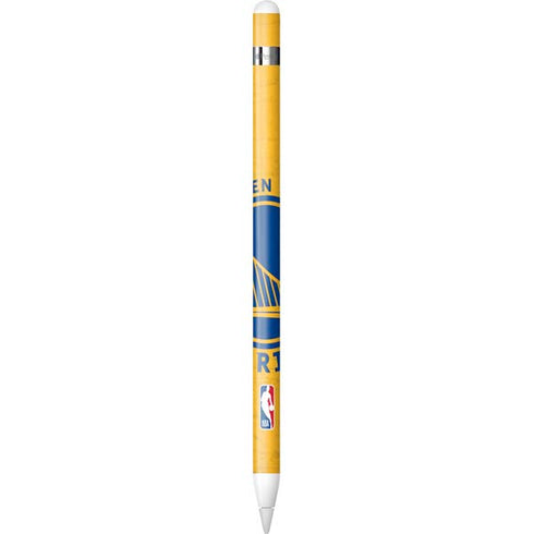 NBA Golden State Warriors Distressed Apple Pencil (1st Gen, 2017) Skin