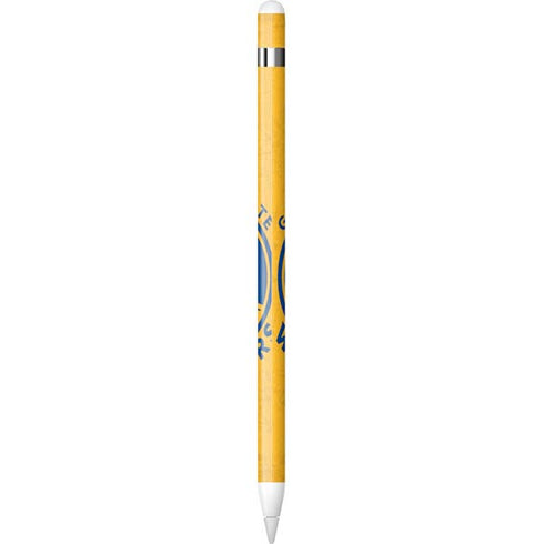 NBA Golden State Warriors Distressed Apple Pencil (1st Gen, 2017) Skin