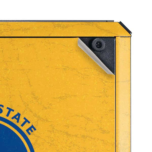 NBA Golden State Warriors Distressed Cooler Master MasterBox Q300L Mini Tower Skin