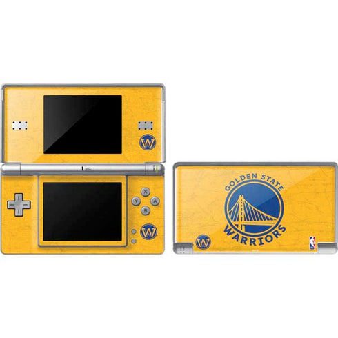 NBA Golden State Warriors Distressed DS Lite Skin