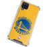 NBA Golden State Warriors Distressed Galaxy A12 Clear Case