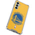 NBA Golden State Warriors Distressed Galaxy A16 5G Clear Case