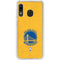 NBA Golden State Warriors Distressed Galaxy A20 Clear Case