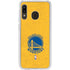 NBA Golden State Warriors Distressed Galaxy A20 Clear Case