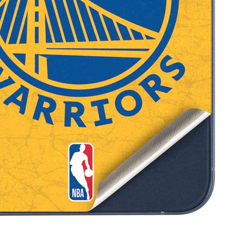 NBA Golden State Warriors Distressed Galaxy A36 5G Skin