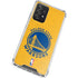 NBA Golden State Warriors Distressed Galaxy A52 5G Clear Case