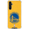 NBA Golden State Warriors Distressed Galaxy A54 5G Clear Case