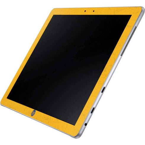NBA Golden State Warriors Distressed Galaxy Book 12in Skin