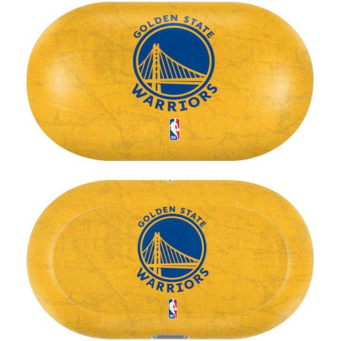 NBA Golden State Warriors Distressed Galaxy Buds Plus Skin