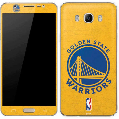 NBA Golden State Warriors Distressed Galaxy J7 Skin