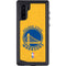 NBA Golden State Warriors Distressed Galaxy Note 10 Waterproof Case
