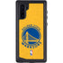 NBA Golden State Warriors Distressed Galaxy Note 10 Waterproof Case