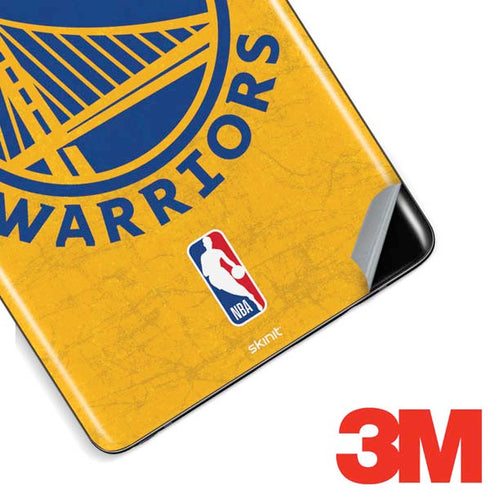 NBA Golden State Warriors Distressed Galaxy Note 8 Skin
