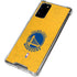 NBA Golden State Warriors Distressed Galaxy Note20 5G Clear Case